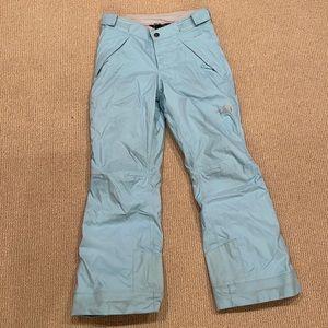 The north face girls Freedom Insulated ski pants size medium/10/12